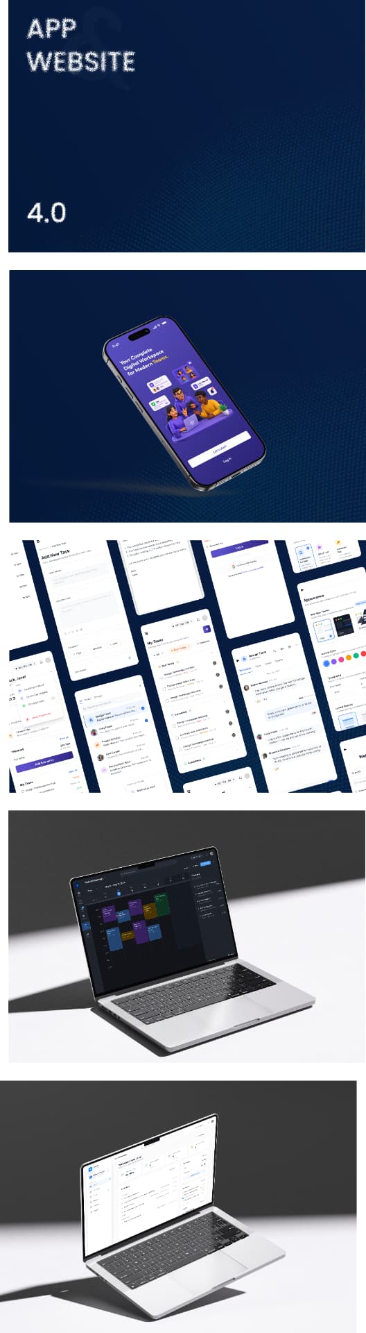 Jetloom app and website mockups